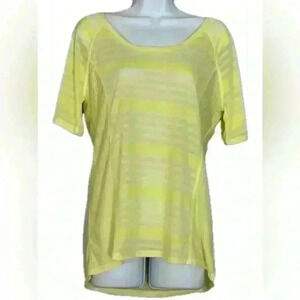 Balance Collection Yellow Activewear Top (173)